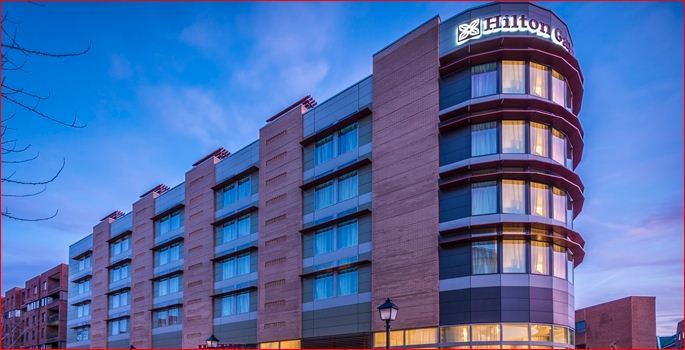 Hilton Garden Inn Alexandria Old Town National Harbor Exterior foto